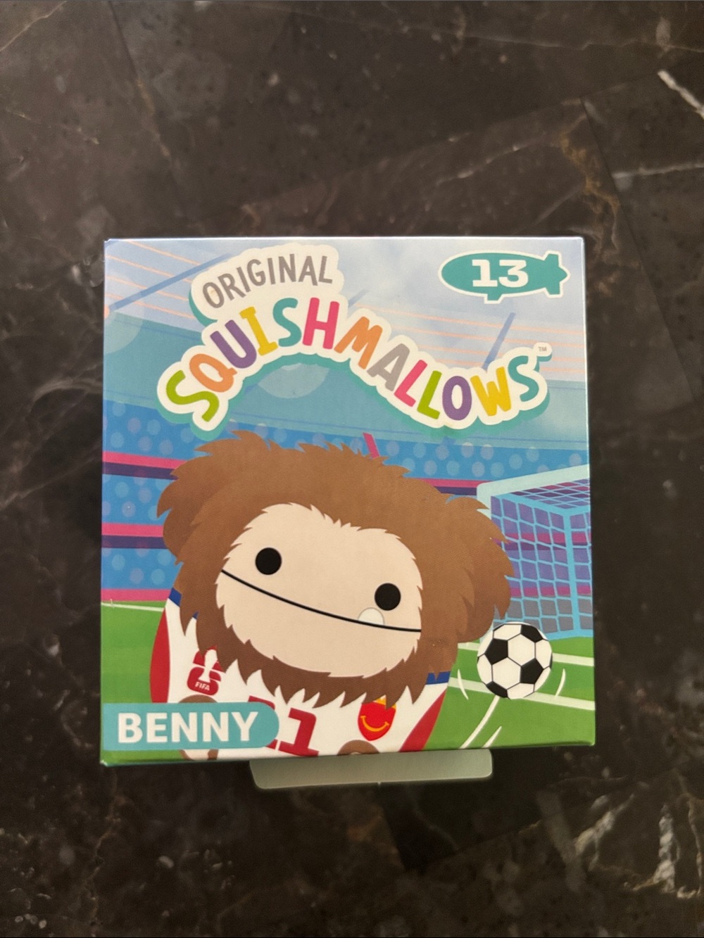 Original Squishmallows Benny Plush FIFA